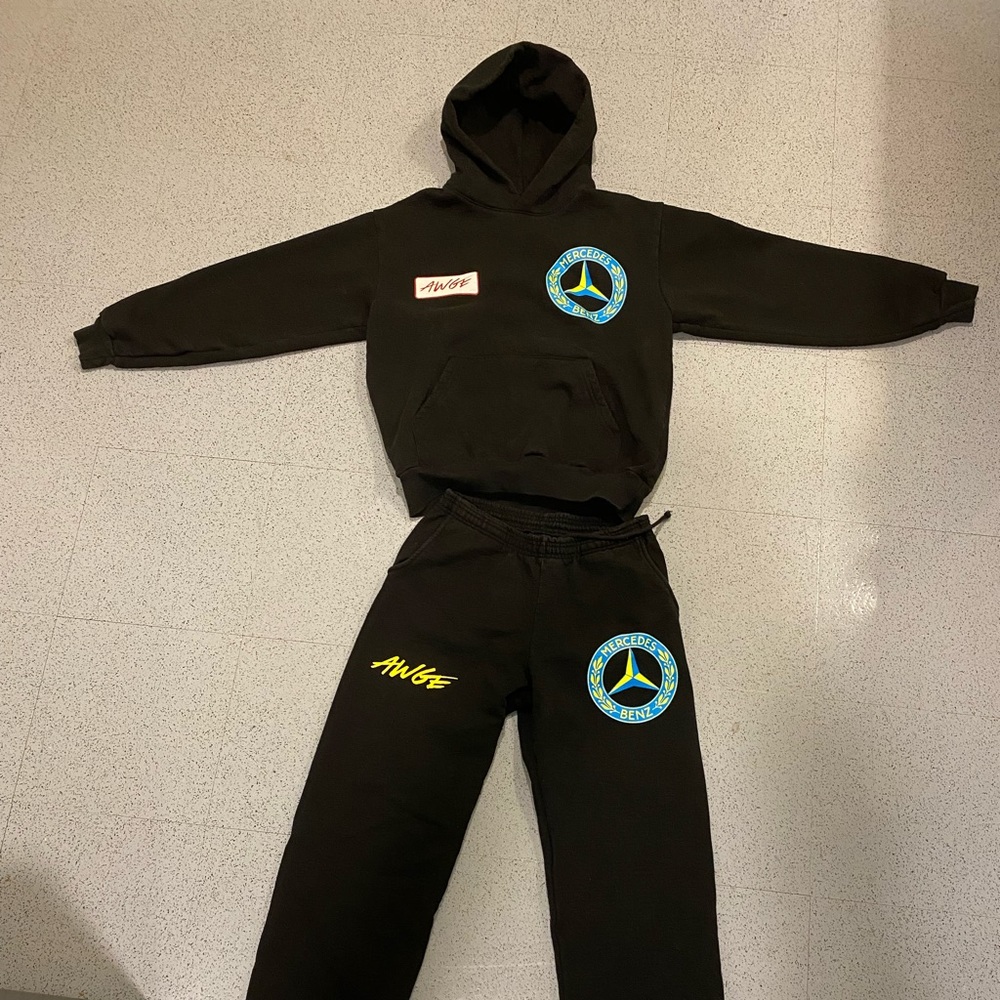 AWGE MERCEDES HOODIE AND PANTS SET